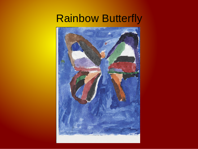 Rainbow Butterfly